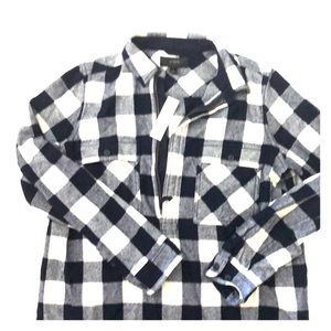 NWT J.Crew flannel pullover.